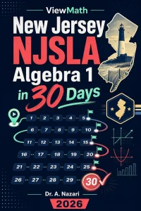 New Jersey NJSLA Algebra 1 Math in 30 Days