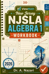 New Jersey NJSLA Algebra 1 Math Workbook