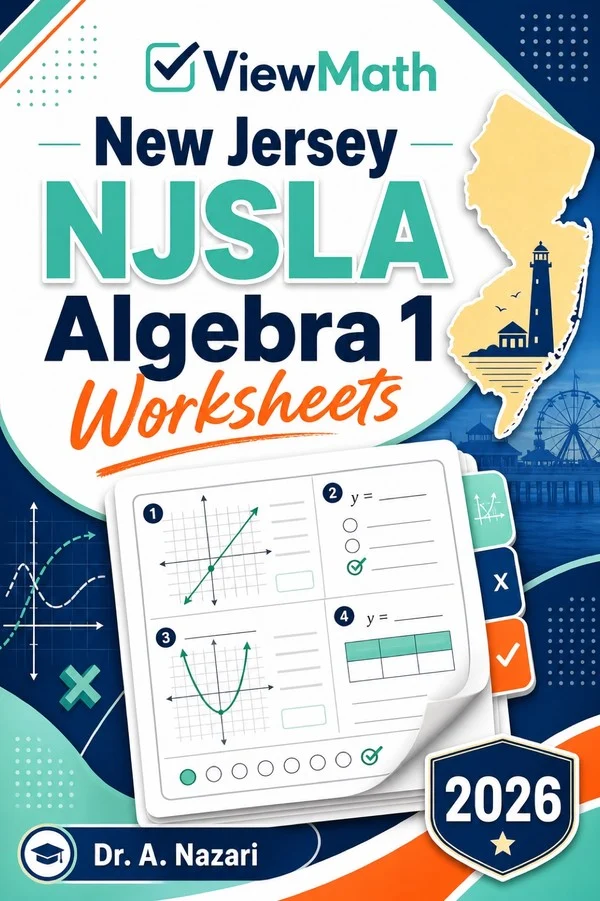 New Jersey NJSLA Algebra 1 Worksheets