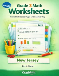 New Jersey NJSLA Grade 3 Math Worksheets