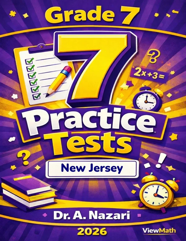 7 New Jersey NJSLA Grade 7 Math Practice Tests