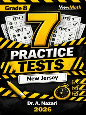 7 New Jersey NJSLA Grade 8 Math Practice Tests