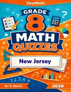 New Jersey NJSLA Grade 8 Math Quizzes