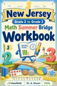 New Jersey Grade 2 to Grade 3 Math Summer Bridge Workbook