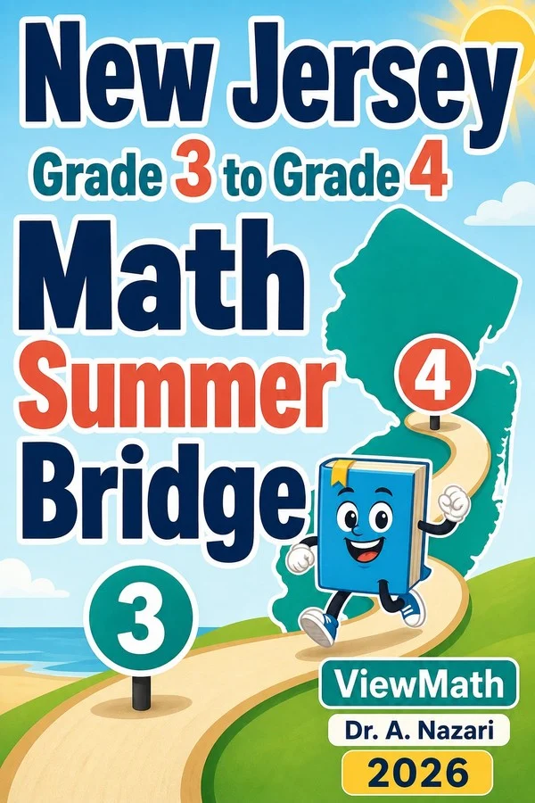 New Jersey NJSLA Grade 3 Math Summer Bridge