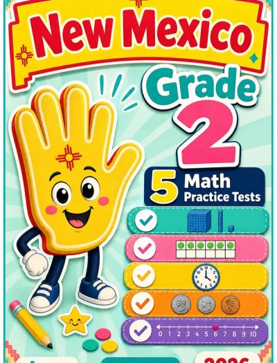 5 Full-Length New Mexico Grade 2 Math Practice Tests