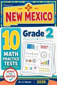 10 Full-Length New Mexico Grade 2 Math Practice Tests