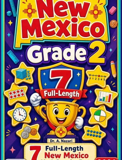 7 Full-Length New Mexico Grade 2 Math Practice Tests