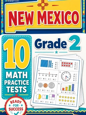10 Full-Length New Mexico Grade 2 Math Practice Tests