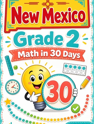 New Mexico Grade 2 Math in 30 Days