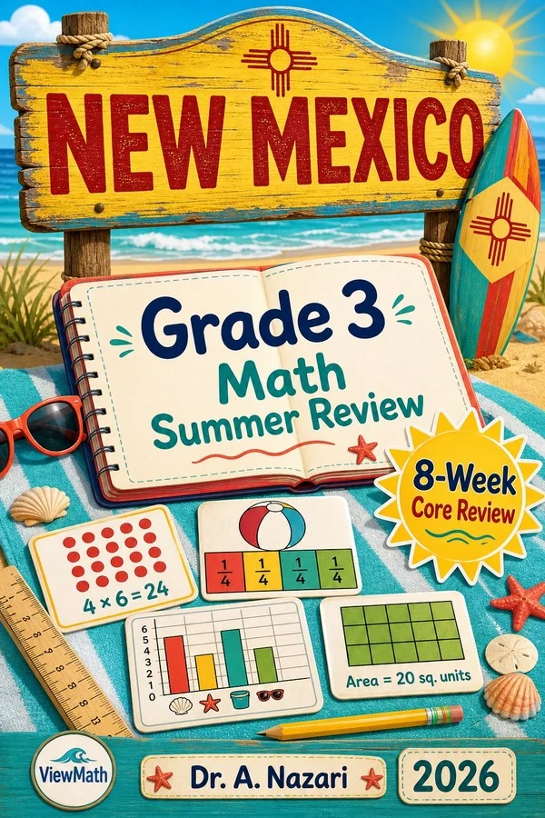 New Mexico NM-MSSA Grade 3 Math Summer Review