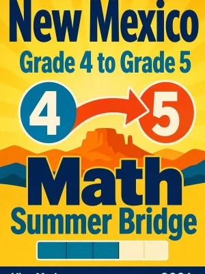 New Mexico NM-MSSA Grade 4 Math Summer Bridge
