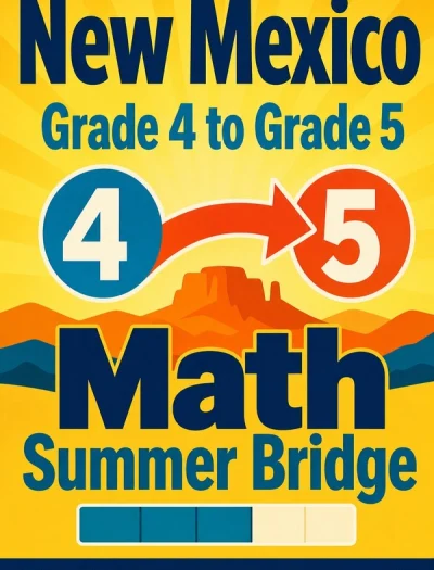 New Mexico NM-MSSA Grade 4 Math Summer Bridge