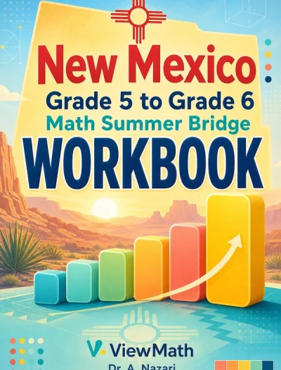 New Mexico NM-MSSA Grade 5 Math Summer Bridge Workbook