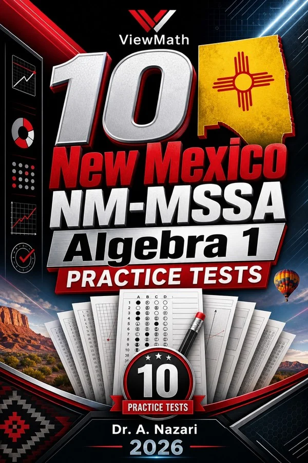 10 New Mexico NM-MSSA Algebra 1 Practice Tests