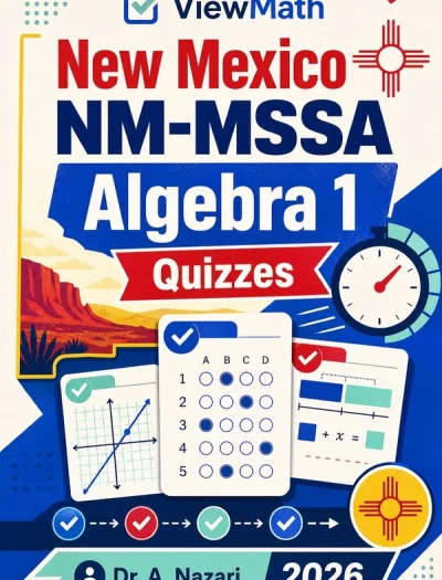 New Mexico NM-MSSA Algebra 1 Math Quizzes