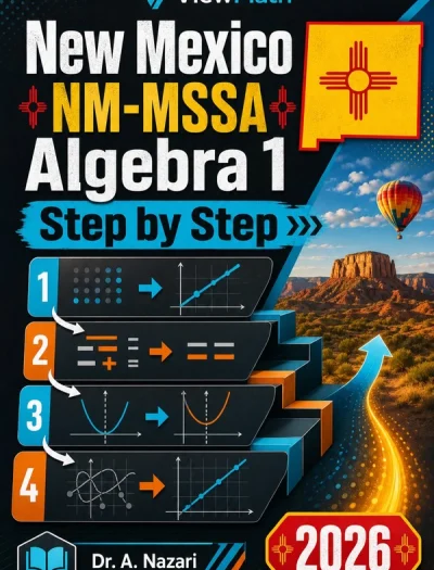 New Mexico NM-MSSA Algebra 1 Math Step by Step