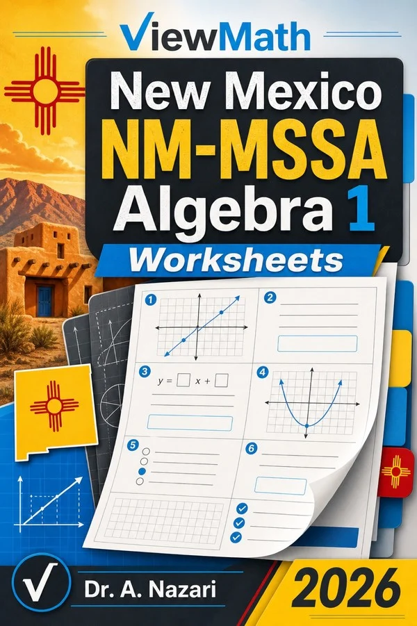 New Mexico NM-MSSA Algebra 1 Worksheets