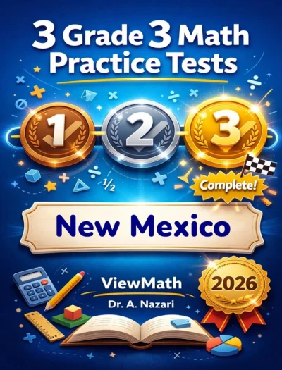 3 New Mexico NM-MSSA Grade 3 Math Practice Tests