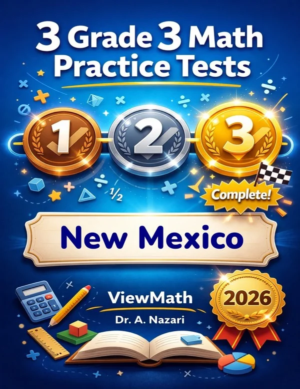 3 New Mexico NM-MSSA Grade 3 Math Practice Tests