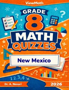 New Mexico NM-MSSA Grade 8 Math Quizzes