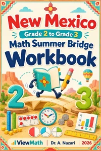 New Mexico Grade 2 to Grade 3 Math Summer Bridge Workbook