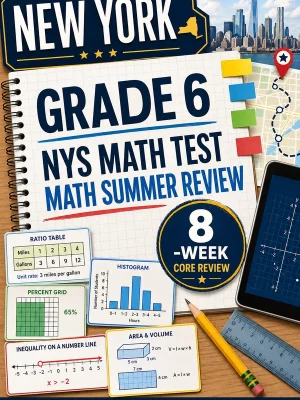 New York NYS Math Test Grade 6 Math Summer Review