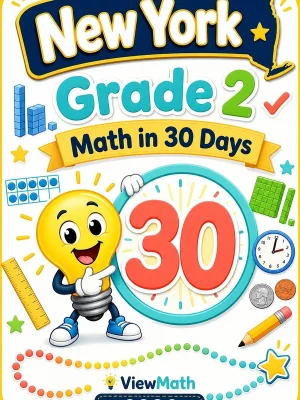 New York Grade 2 Math in 30 Days