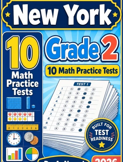 10 Full-Length New York Grade 2 Math Practice Tests