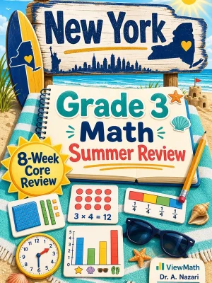 New York NYS Math Test Grade 3 Math Summer Review
