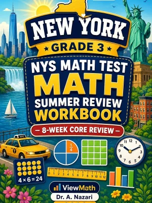 New York NYS Math Test Grade 3 Math Summer Review Workbook