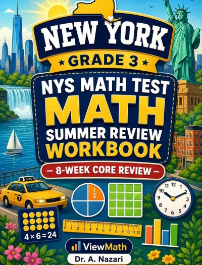 New York NYS Math Test Grade 3 Math Summer Review Workbook