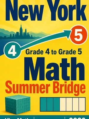 New York NYS Math Test Grade 4 Math Summer Bridge