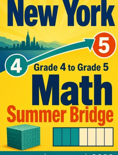 New York NYS Math Test Grade 4 Math Summer Bridge