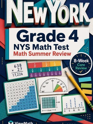 New York NYS Math Test Grade 4 Math Summer Review