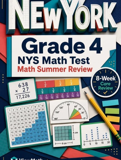 New York NYS Math Test Grade 4 Math Summer Review