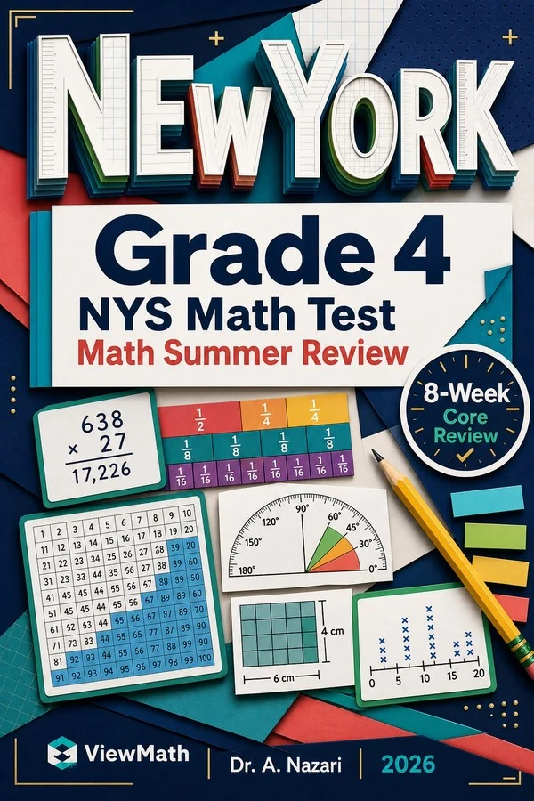 New York NYS Math Test Grade 4 Math Summer Review