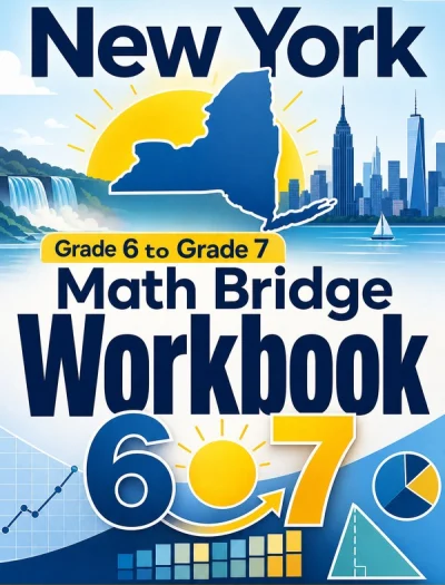 New York NYS Math Test Grade 6 Math Summer Bridge Workbook