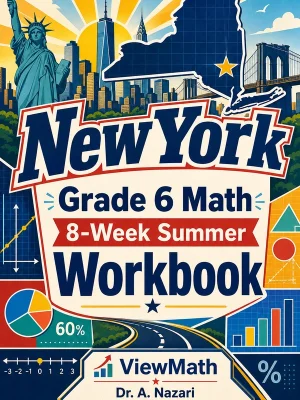 New York NYS Math Test Grade 6 Math Summer Review Workbook