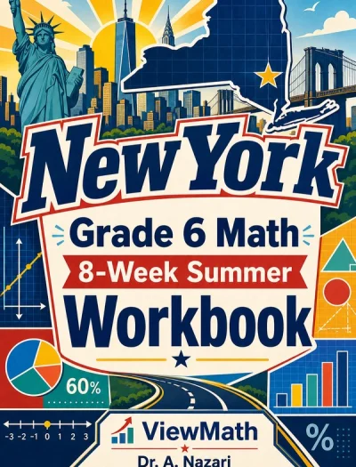 New York NYS Math Test Grade 6 Math Summer Review Workbook