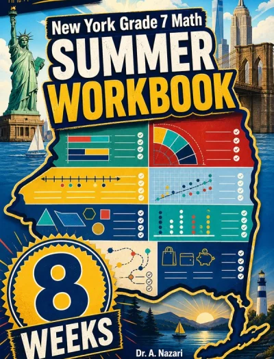 New York NYS Math Test Grade 7 Math Summer Review Workbook