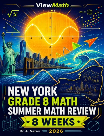 New York NYS Math Test Grade 8 Math Summer Review
