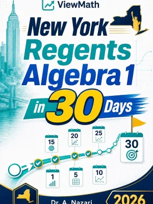 New York Regents Algebra 1 in 30 Days
