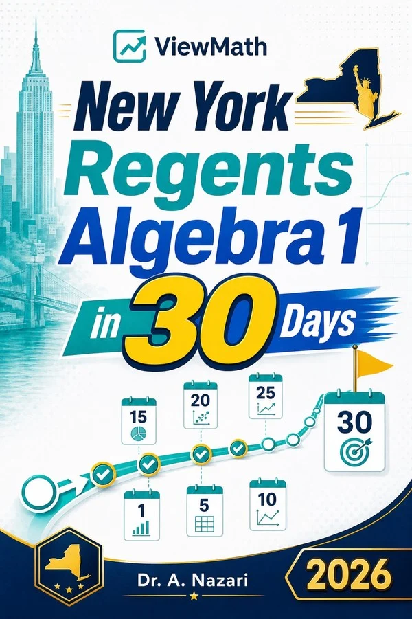 New York Regents Algebra 1 in 30 Days
