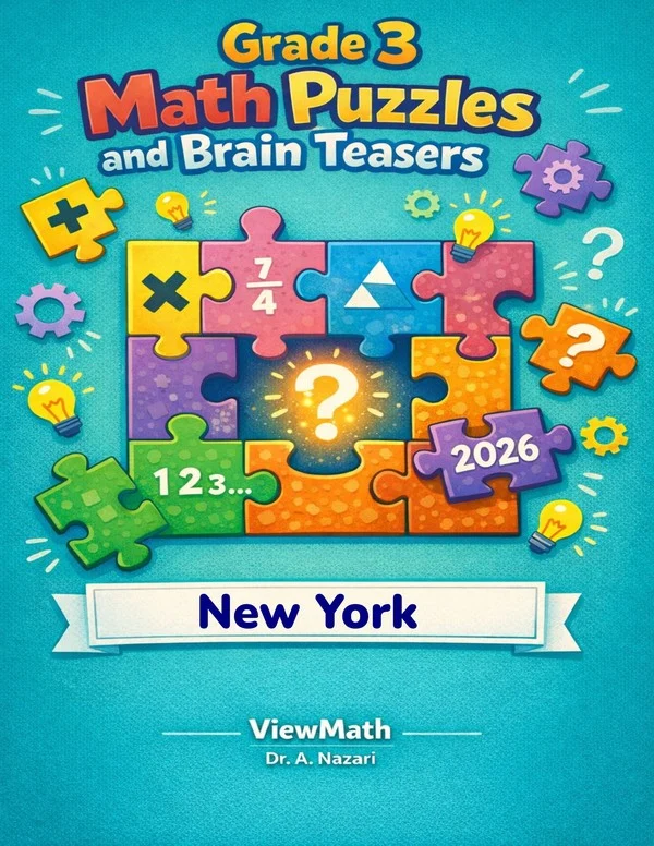 New York NYS Math Test Grade 3 Math Puzzles and Brain Teasers