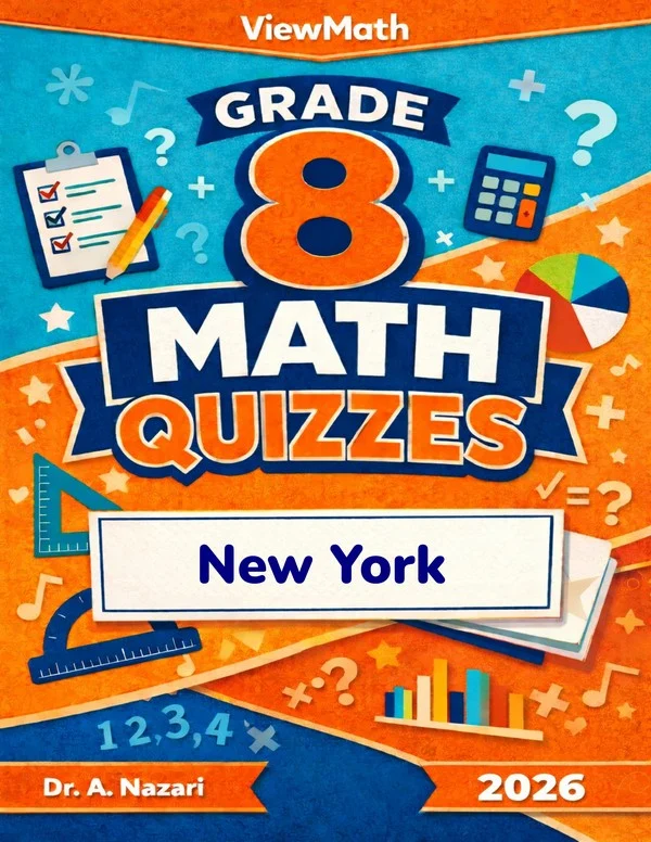 New York NYS Math Test Grade 8 Math Quizzes
