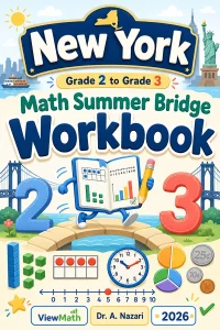 New York Grade 2 to Grade 3 Math Summer Bridge Workbook
