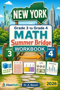 New York NYS Math Test Grade 3 Math Summer Bridge Workbook