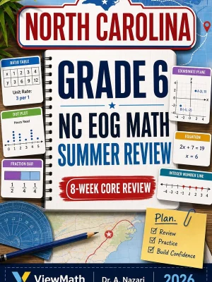 North Carolina NC EOG Grade 6 Math Summer Review