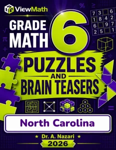 North Carolina NC EOG Grade 6 Math Puzzles and Brain Teasers